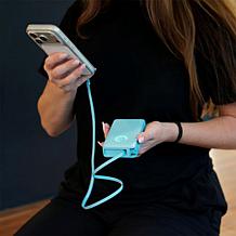 "As Is" Boundless 10,000 mAh Power Bank w/AC Plug & Retractable Typ...