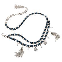 "As Is" C Wonder by Christian Siriano Chain Charm Belt