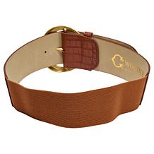 "As Is" C Wonder by Christian Siriano Faux Leather Stretch Belt