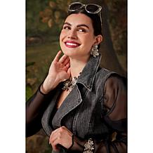 "As Is" C Wonder by Christian Siriano Flower Drop Earrings
