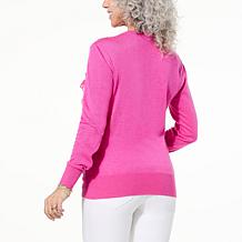 "As Is" C Wonder by Christian Siriano Ruffled Pullover Sweater