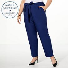 "As Is" C Wonder by Christian Siriano Tie Belt Pant