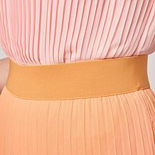 "As Is" C Wonder Fully-Lined Pleated Palazzo Pant