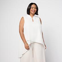 "As Is" C Wonder Hi-Low Hem Tank Blouse
