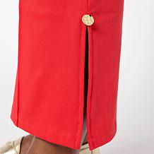 "As Is" C Wonder Pull-On Wonder Stretch Denim Knit Ankle Pant