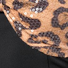 "As Is" C Wonder Runway Mixed Media Dress