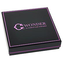 "As Is" C Wonder Simulated Gem Bangle Bracelet