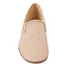"As Is" Charles by Charles David Forrest Rhinestone Flat Loafer