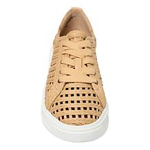 "As Is" Charles by Charles David Reason Raffia Platform Sneaker