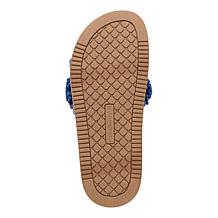 "As Is" Charles David Palms Flower Slide Sandal