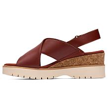 "As Is" Clarks Collection Diaz Crisscross Slingback Sandal