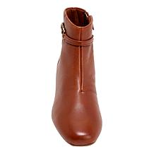 "As Is" Clarks Collection Iridessa Air Leather Ankle Boot