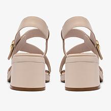"As Is" Clarks Collection Jaylan Sol Block Heel Sandal