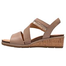 "As Is" Clarks Collection Kacha Wave Wedge Sandal