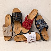 "As Is" Clarks Collection Merliah Belle Heritage Casual Leather Wed...