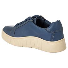 "As Is" Clarks Collection Mykah Joy Leather Casual Sneaker
