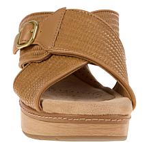 "As Is" Clarks Collection Seannah Nora Modern Casual Wedges