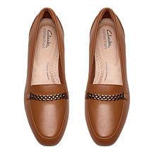 "As Is" Clarks Juliet Mia Leather Loafer