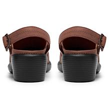 "As Is" Clarks Kynnznie Leather Mule