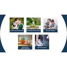 "As Is" CleanBoss by Joy 4-pack Multi-Surface Disinfectant & Cleane...