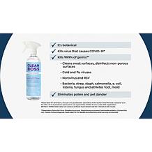 "As Is" CleanBoss by Joy 4-pack Multi-Surface Disinfectant & Cleane...
