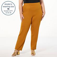 "As Is" Colleen Lopez Perfect 10 Slim-Leg Ponte Pant