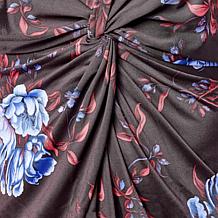 "As Is" Colleen Lopez Printed Knot Front Dress