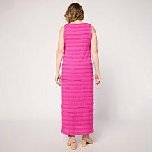 "As Is" Colleen Lopez Ruffle Fabric Tank Dress