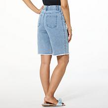 "As Is" Colleen Lopez Stretch Denim Short