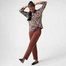 "As Is" Comfort Code Stretch Jersey Slim Pant