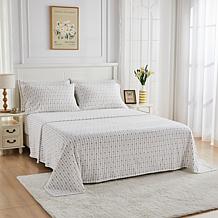 "As Is" Concierge Collection 6-Piece Fleece Sheet Set