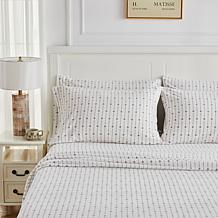 "As Is" Concierge Collection 6-Piece Fleece Sheet Set