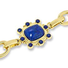 "As Is" Connie Craig Carroll Jewelry Parker Lapis Station Bracelet