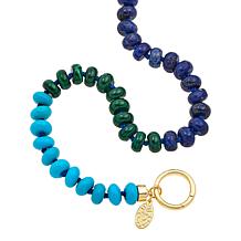 "As Is" Connie Craig Carroll Jewlry Aniston 20" Rondelle Beaded Ncklce