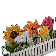"As Is" Craft Buddy Crystal Art Flower Garden