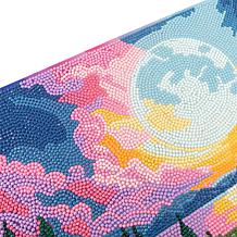 "As Is" Craft Buddy Crystal Art Set of 2 Framed Canvas Kits