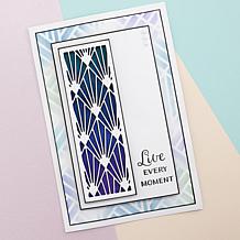 "As Is" Crafter's Companion Art Elements Stamp, Die and Stencil Set