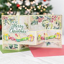 "As Is" Crafter's Companion Christmas Border Edge'able Dies - Set of 6