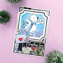 "As Is" Crafter's Companion Cute Christmas Stamp Set