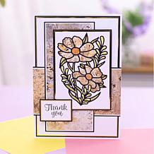 "As Is" Crafter's Companion Gold Textured 12" x 12" Paper Pad - 36 ...