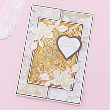 "As Is" Crafter's Companion Sara Signature 12" x 12" Antique Lace P...