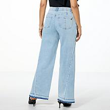 "As Is" Democracy "Ab"solution® Skyrise Wide-Leg Jean