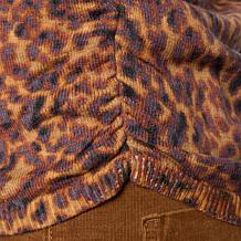 "As Is" Democracy High Round Neck Sleeveless Printed Sweater