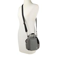 "As Is" Denise Austin Drawstring Water Bottle Crossbody Bag