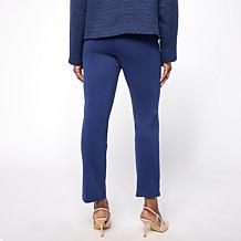 "As Is" DG2 by Diane Gilman Comfort Ponte Knit Pull-On Slim Ankle Pant