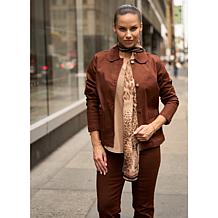 "As Is" DG2 by Diane Gilman CoolMax® Denim French Country Jacket