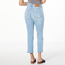 "As Is" DG2 by Diane Gilman Coolmax® Stretch Denim Essential Crop Jean