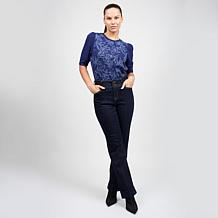 "As Is" DG2 by Diane Gilman Cuffed Trouser Jean