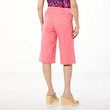 "As Is" DG2 by Diane Gilman Dream Drape Cropped Sailor Culotte Jean