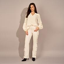 "As Is" DG2 by Diane Gilman Legacy Stretch Side Seam Button Baby Bo...